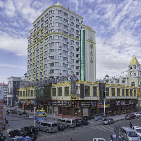 Beiguo Zhichun Business Hotel Manzhouli Buitenkant foto