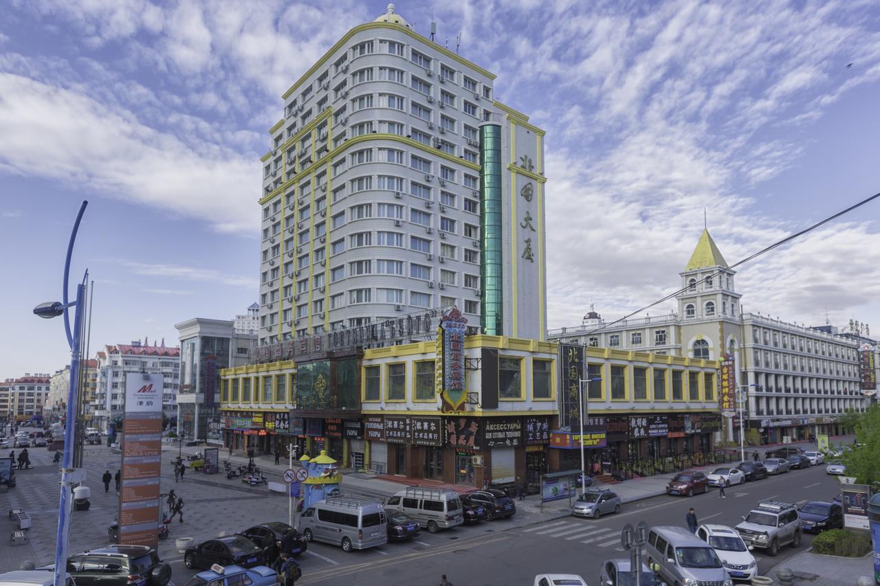 Beiguo Zhichun Business Hotel Manzhouli Buitenkant foto